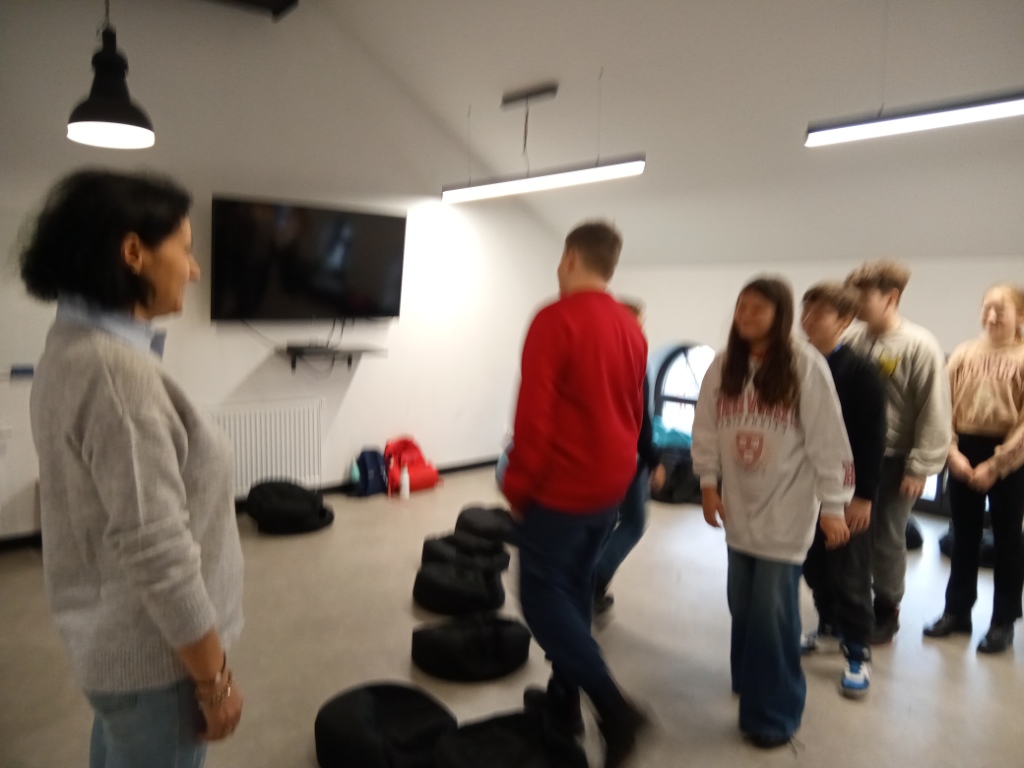 Zaj�cia integracyjne w Kamienicy Kultury 5a