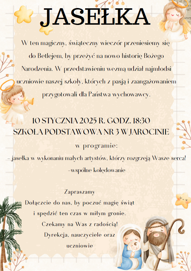 Zaprosenei na jase�ka 2025 - plakat