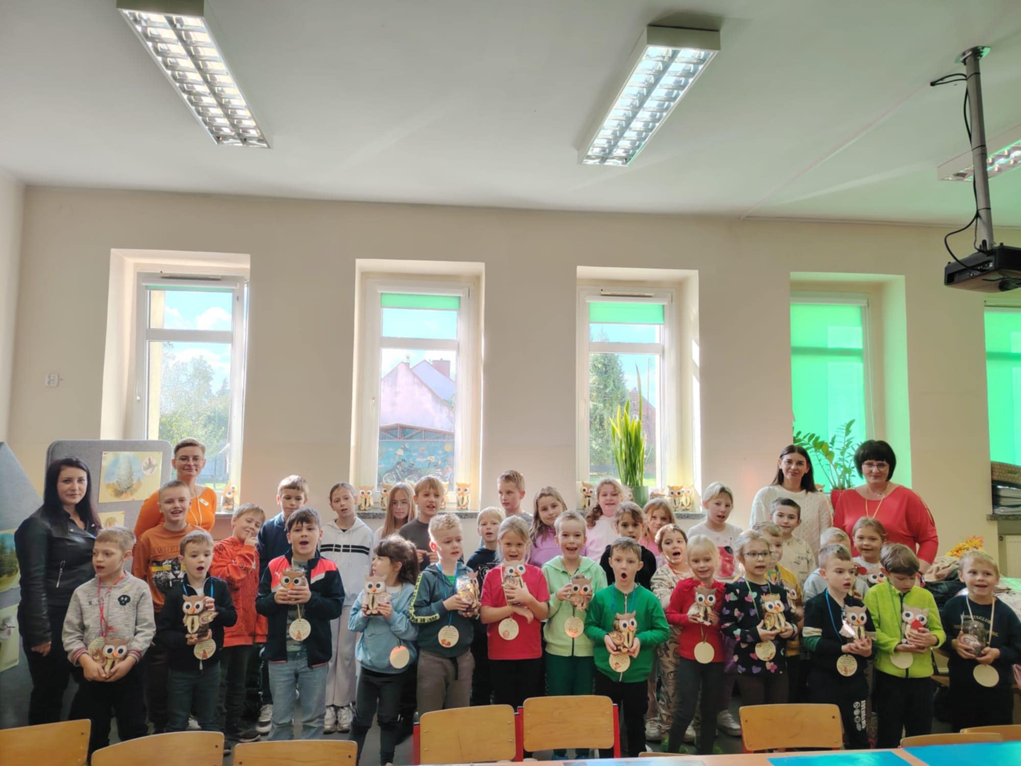 Jesienne odwiedziny przedszkolak�w 2024