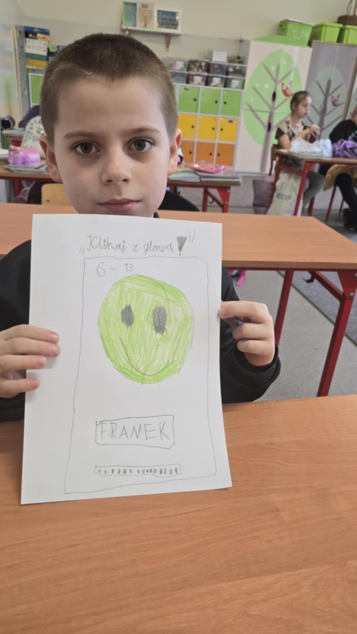 Klikaj z g�ow� - kolejny znany go�� w naszej szkole