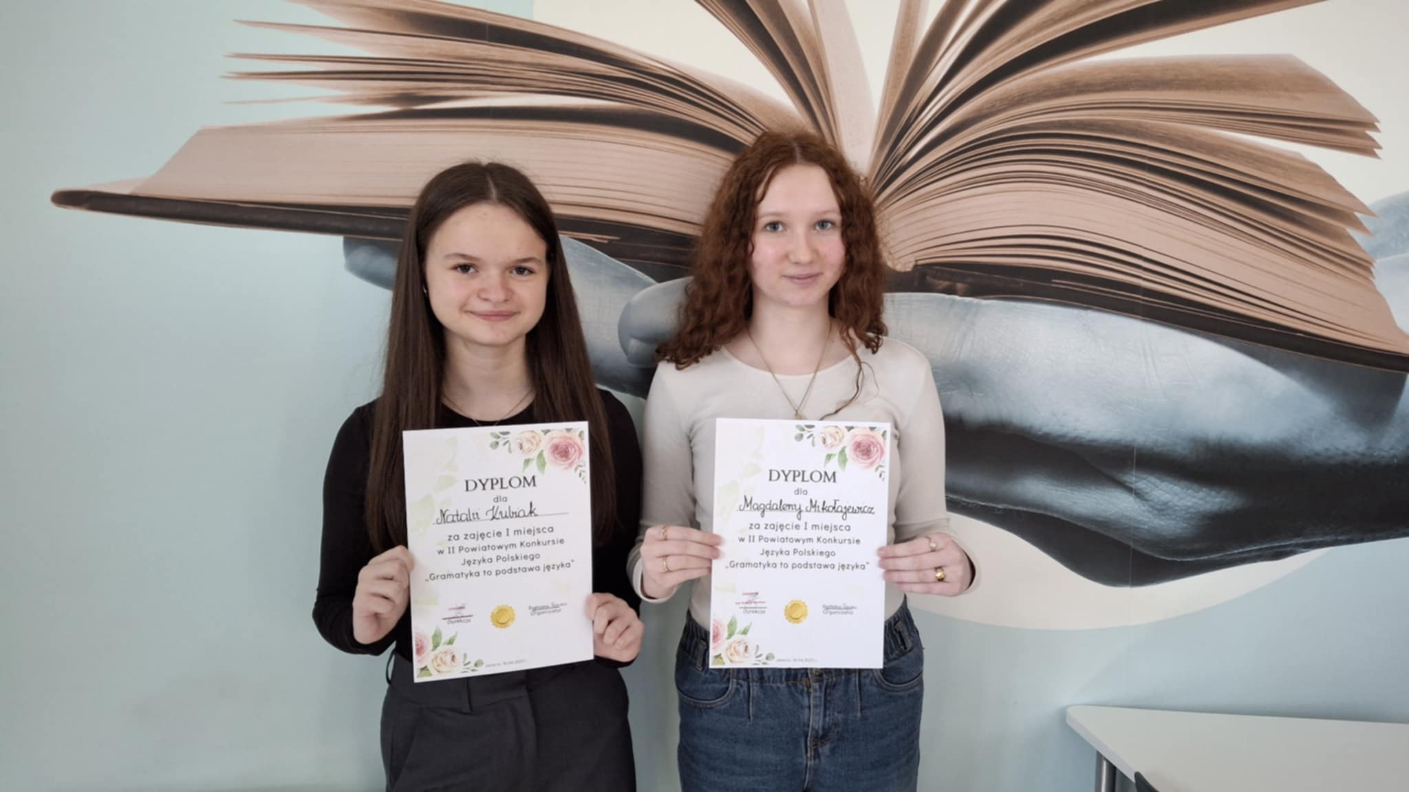 Powiatowy Konkurs J�zyka Polskiego Gramatyka to podstawa j�zyka