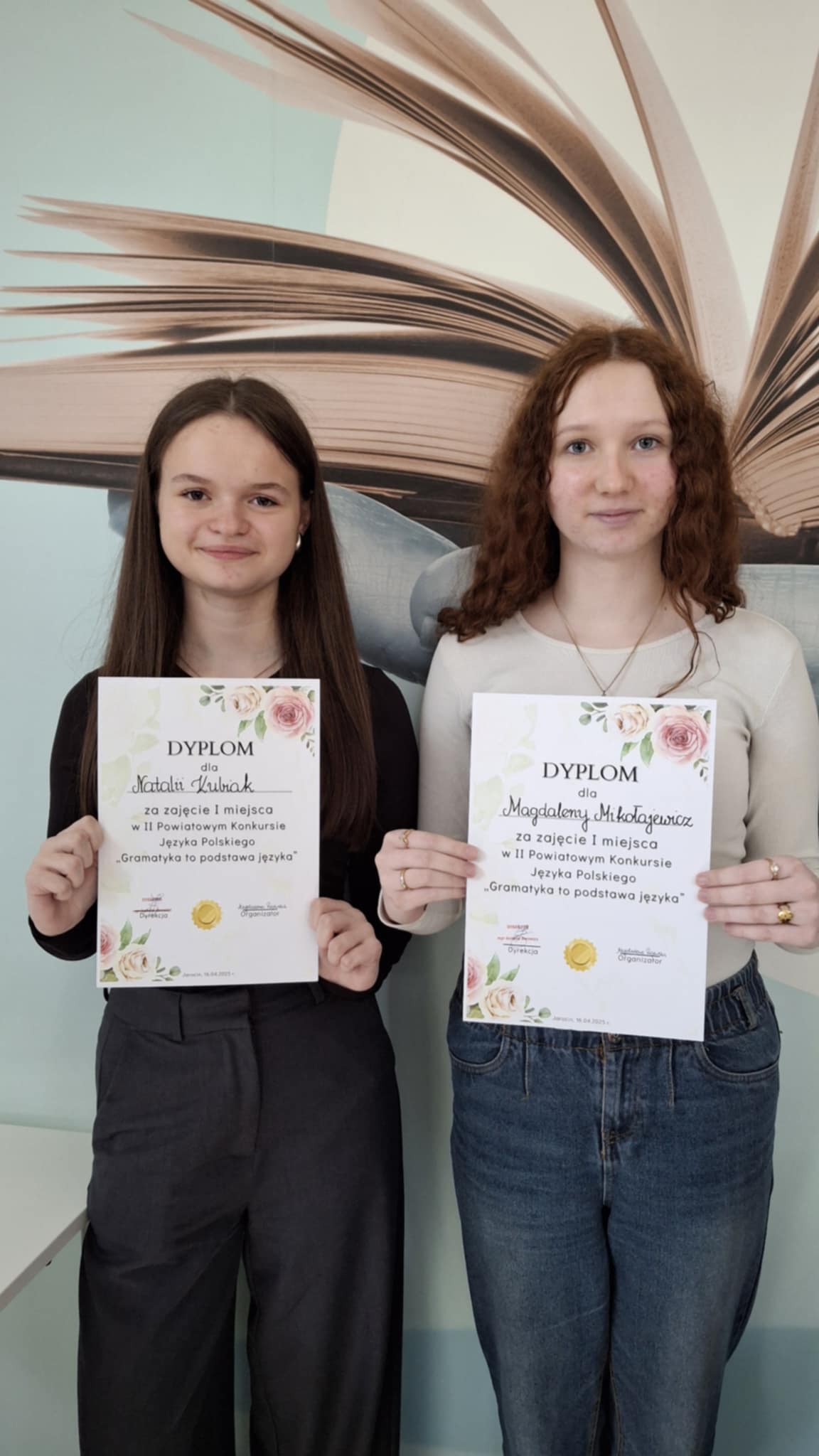 Powiatowy Konkurs J�zyka Polskiego Gramatyka to podstawa j�zyka