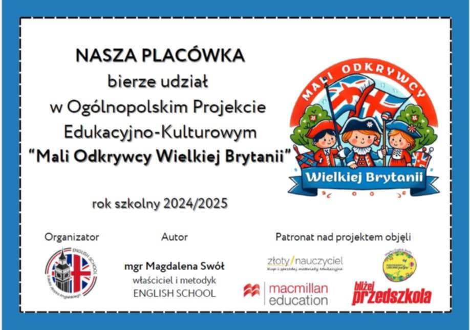 Mali Odkrywcy Wielkiej Brytanii - plakat