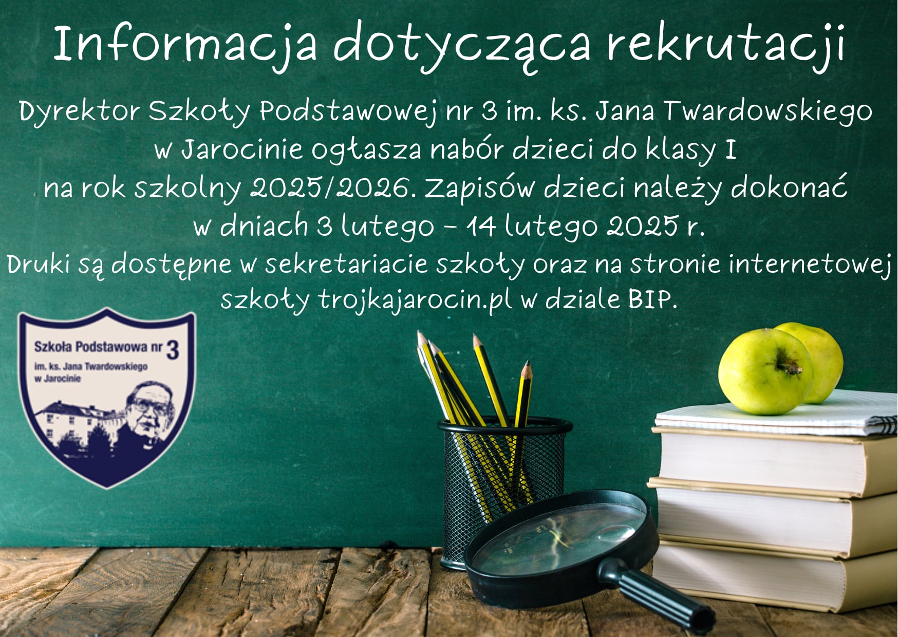 Informacja dotycz�ca rekrutacji 2025/2026