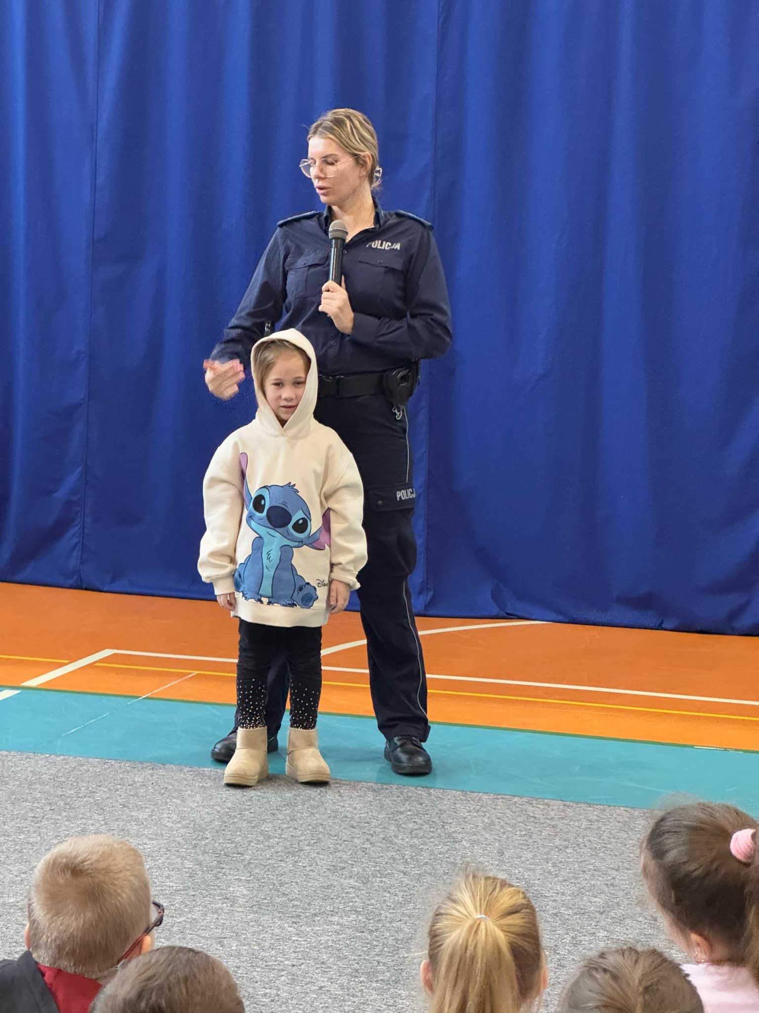 Spotkanie z policj� 13 - ferie ziomwe