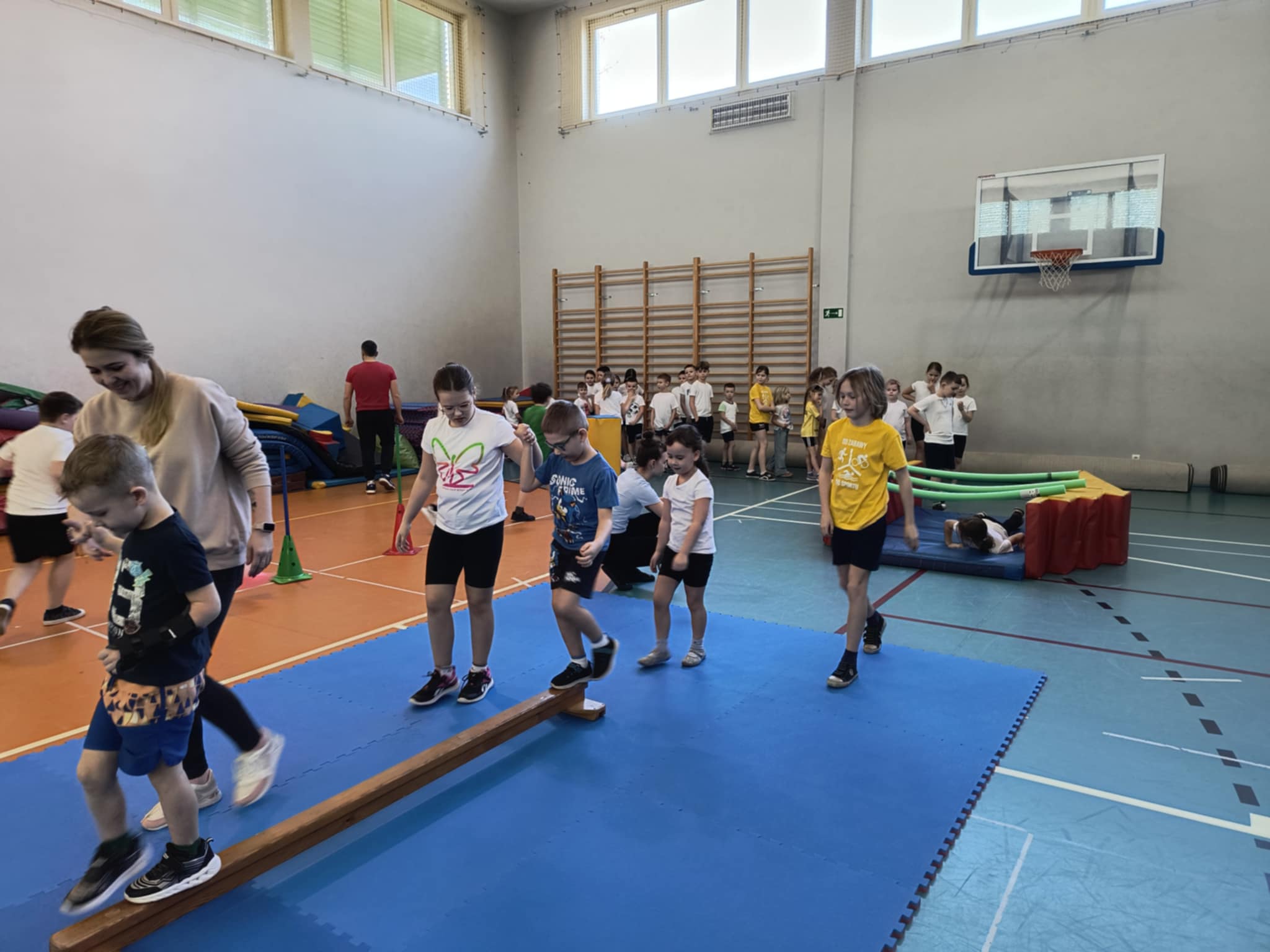 Spotkanie z przedszkolakami z Niepublicznego Przedszkola Geometryczny �wiat