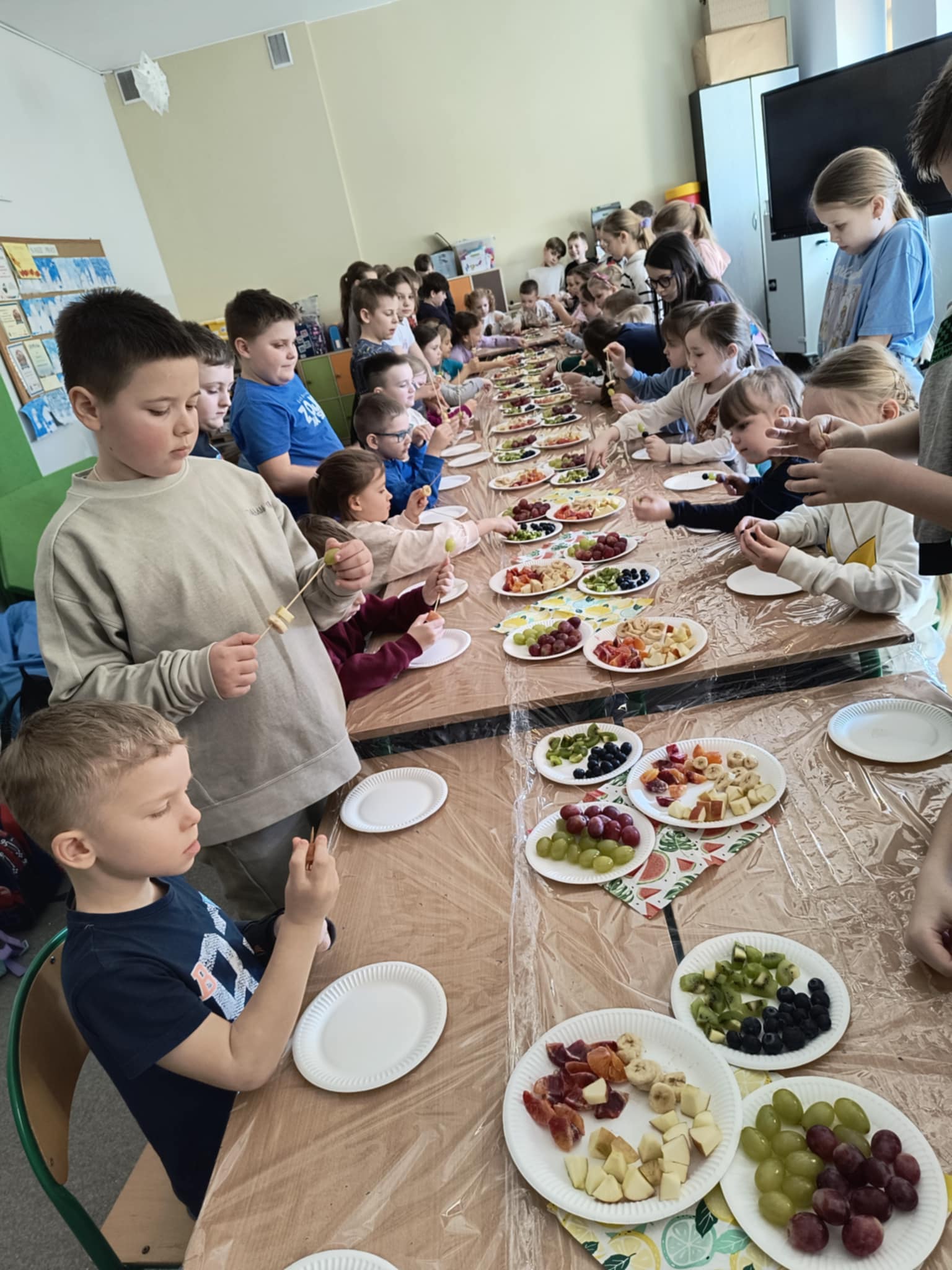 Spotkanie z przedszkolakami z Niepublicznego Przedszkola Geometryczny �wiat