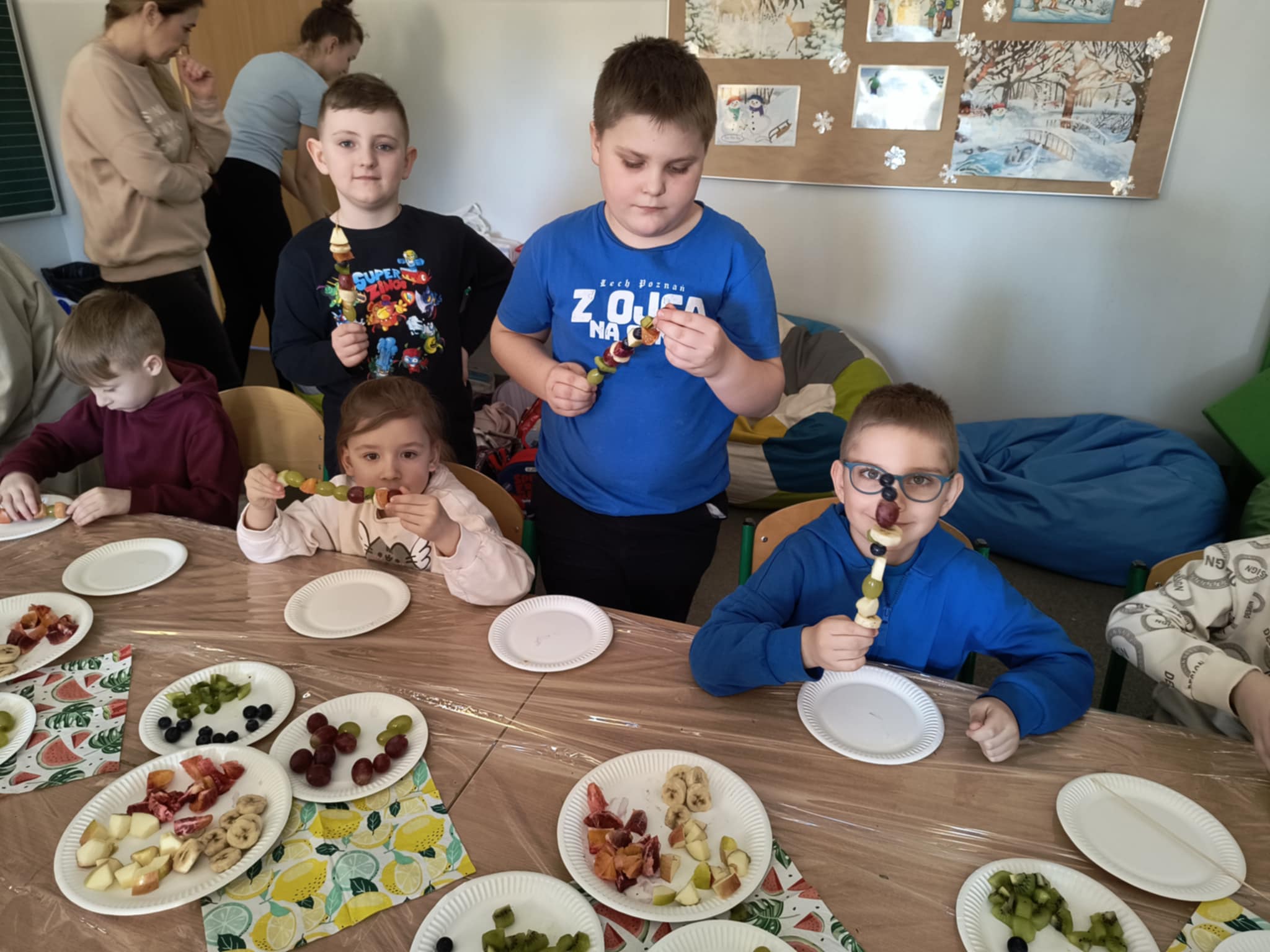 Spotkanie z przedszkolakami z Niepublicznego Przedszkola Geometryczny �wiat
