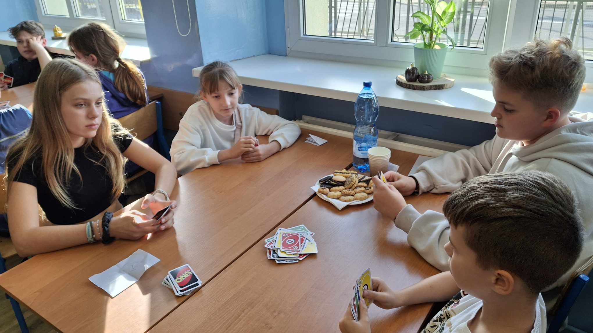 Szkolny Turniej Gry w UNO - akcja 8a