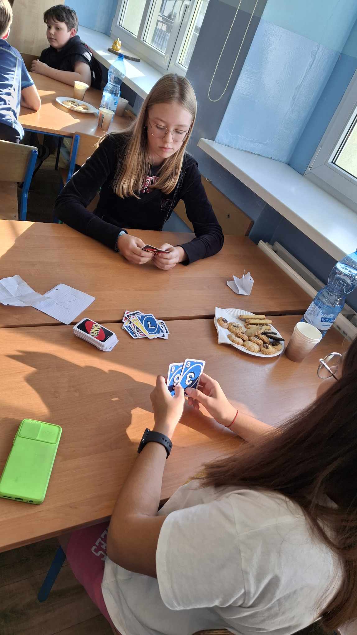 Szkolny Turniej Gry w UNO - akcja 8a