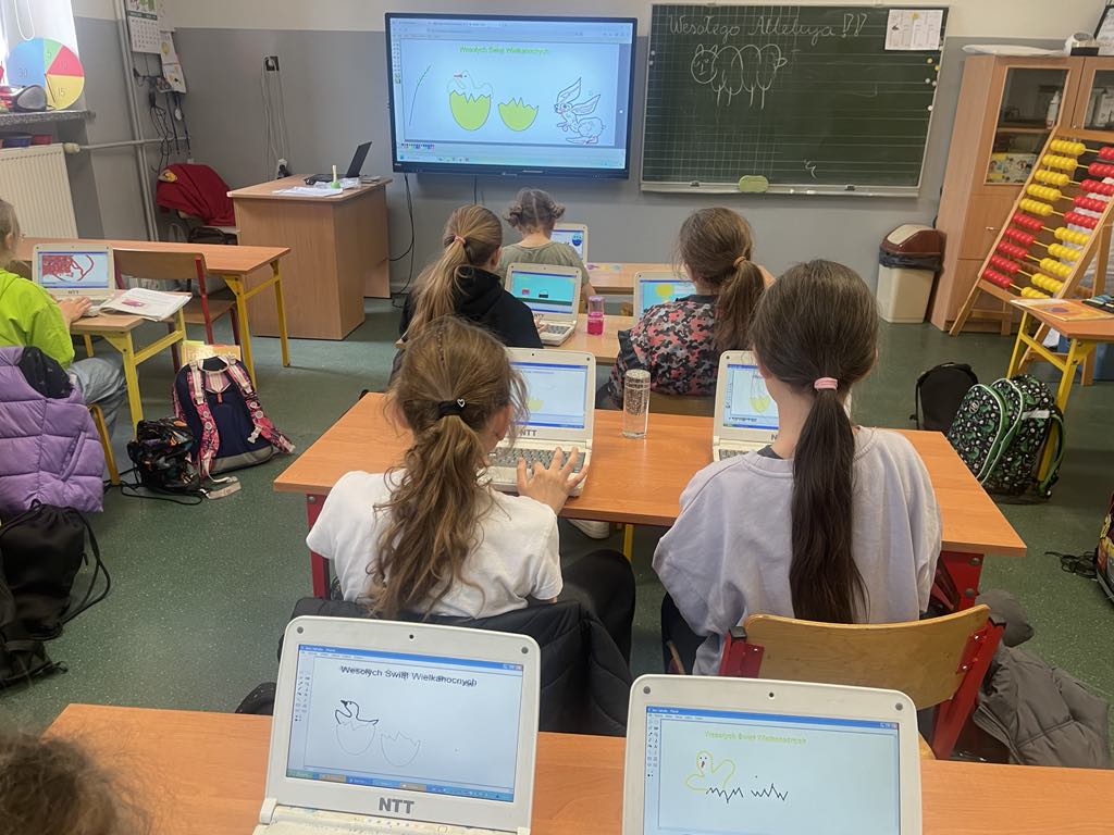 Wielkanocny czas w klasach 4-8