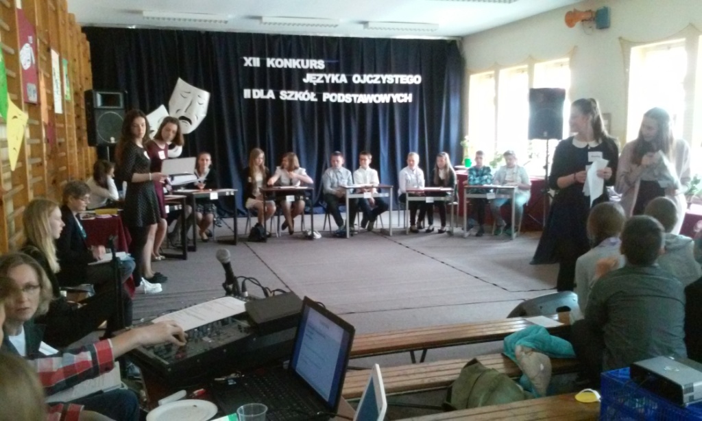 XII Gminny Konkurs J�zyka Ojczystego