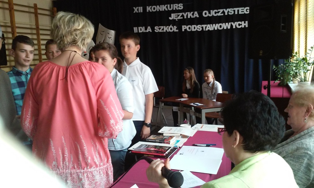 XII Gminny Konkurs J�zyka Ojczystego