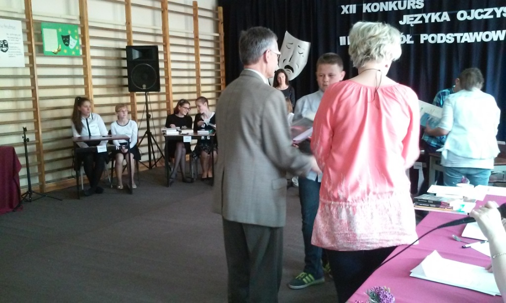 XII Gminny Konkurs J�zyka Ojczystego