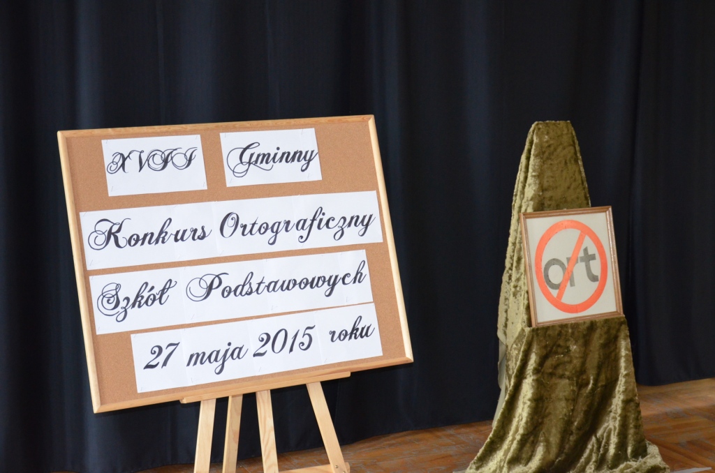 XVII Gminny Konkurs Ortograficzny Szk� Podstawowych