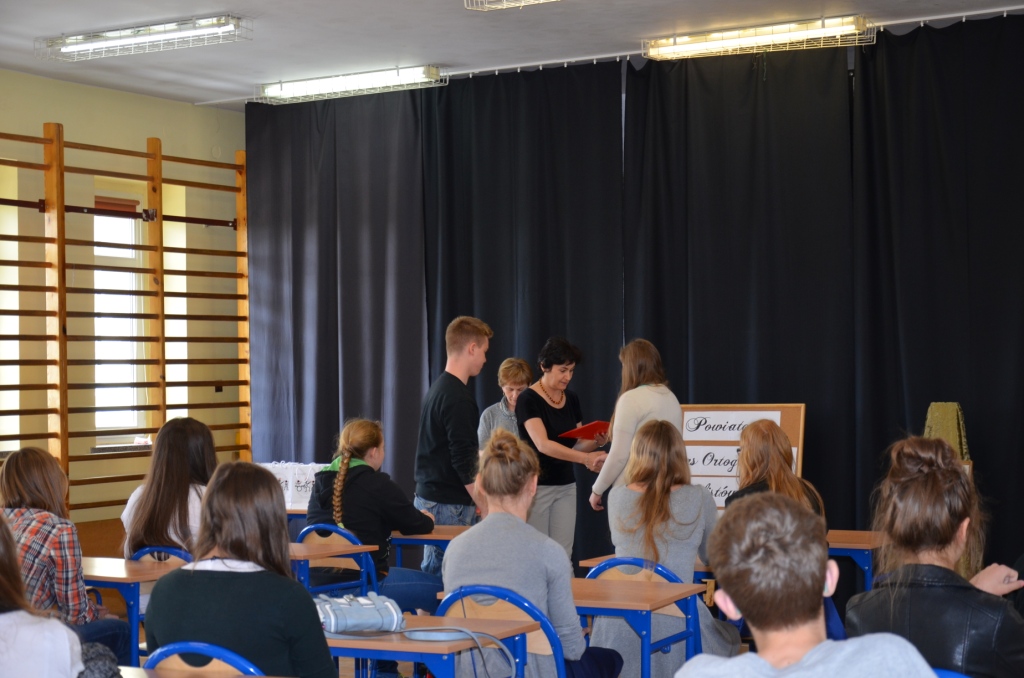 VI Powiatowy Konkurs Ortograficzny Gimnazjalist�w