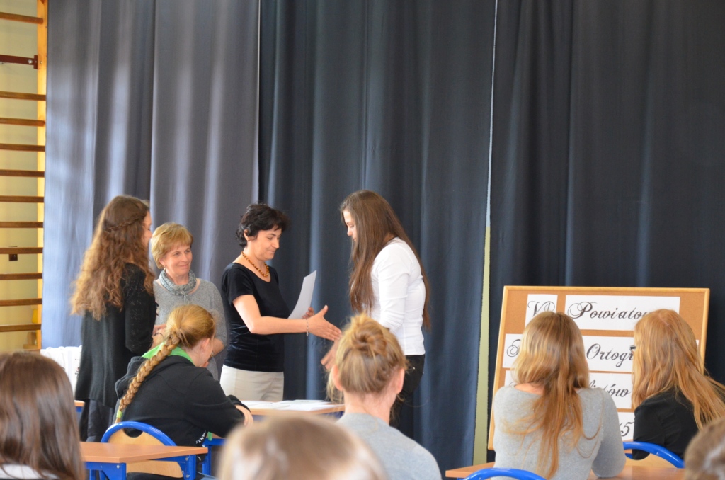 VI Powiatowy Konkurs Ortograficzny Gimnazjalist�w