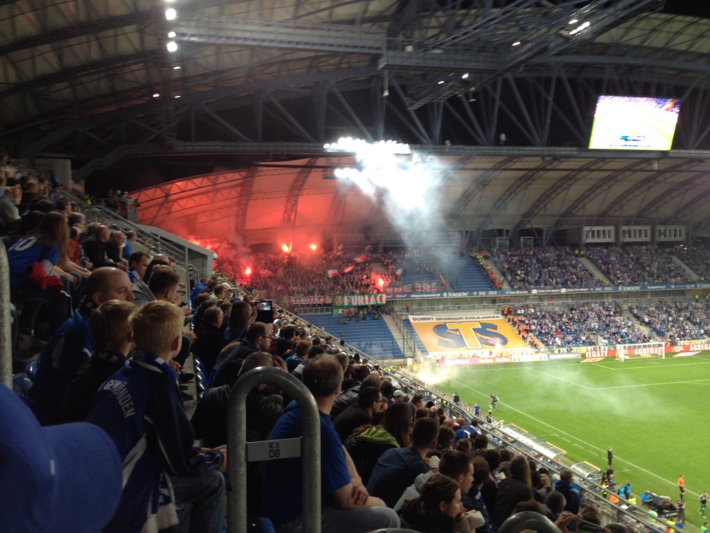 Wyjazd na mecz piki no�nej Lech Pozna� - �l�sk Wroc�aw
