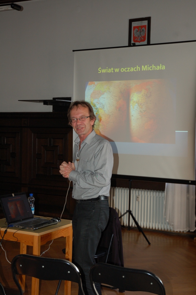 Spotkanie z podr�nikiem Micha�em Jarneckim