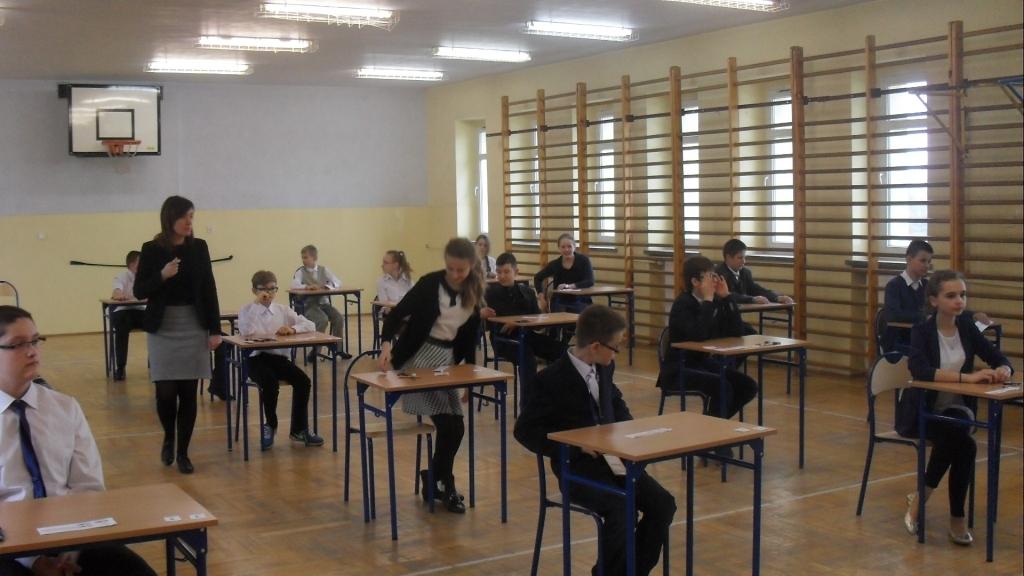 Sprawdzian w klasie sz�stej szko�y podstawowej 2015