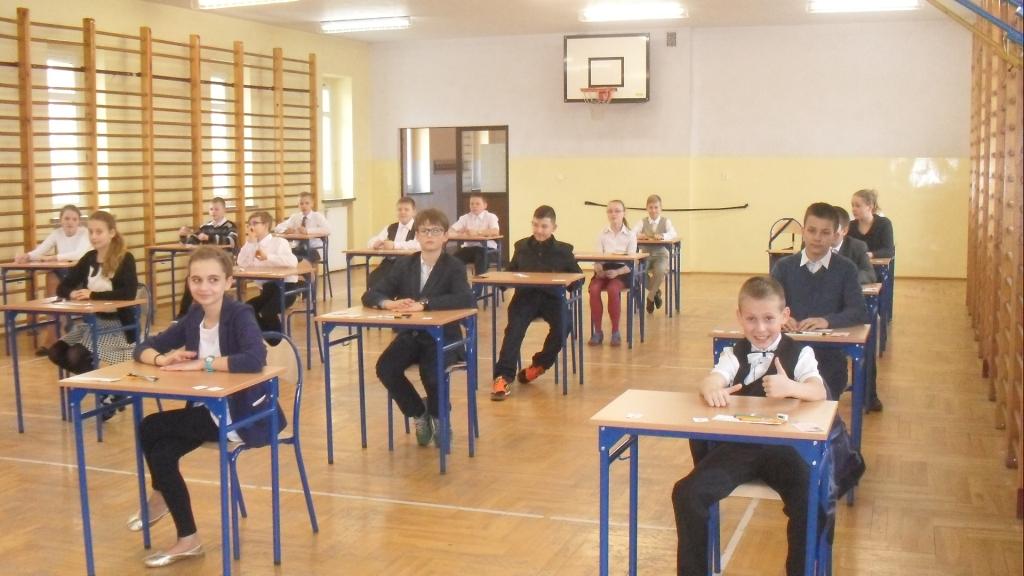 Sprawdzian w klasie sz�stej szko�y podstawowej 2015