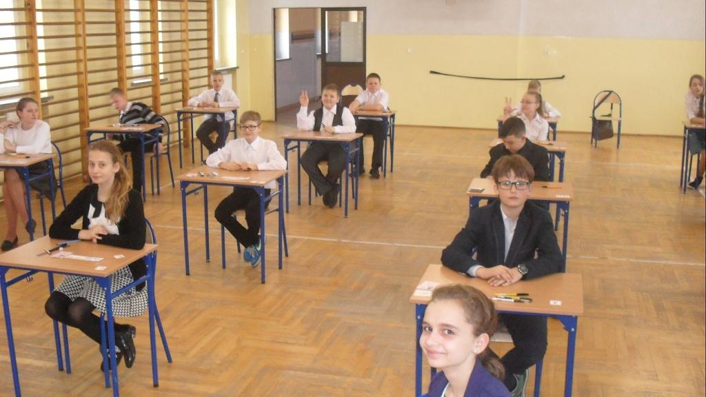 Sprawdzian w klasie sz�stej szko�y podstawowej 2015