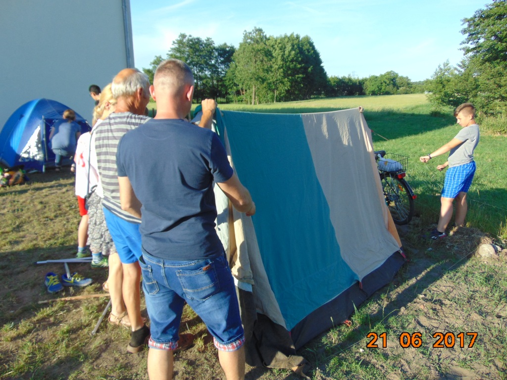 Biwak pod namiotam - klasa IV