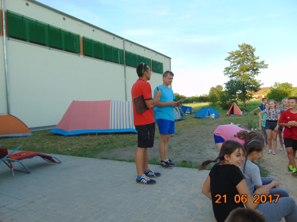 Biwak pod namiotam - klasa IV