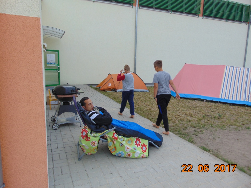 Biwak pod namiotam - klasa IV