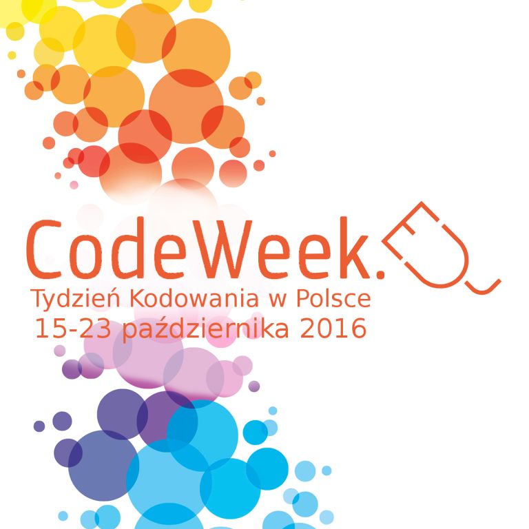 Plakat Europejski Tydzie� Kodowania 2016 w Polsce