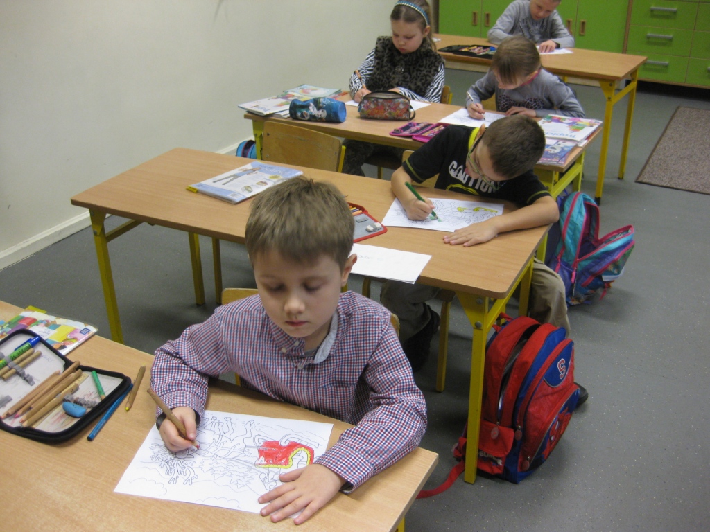Czytanie na dywanie - klasa 1