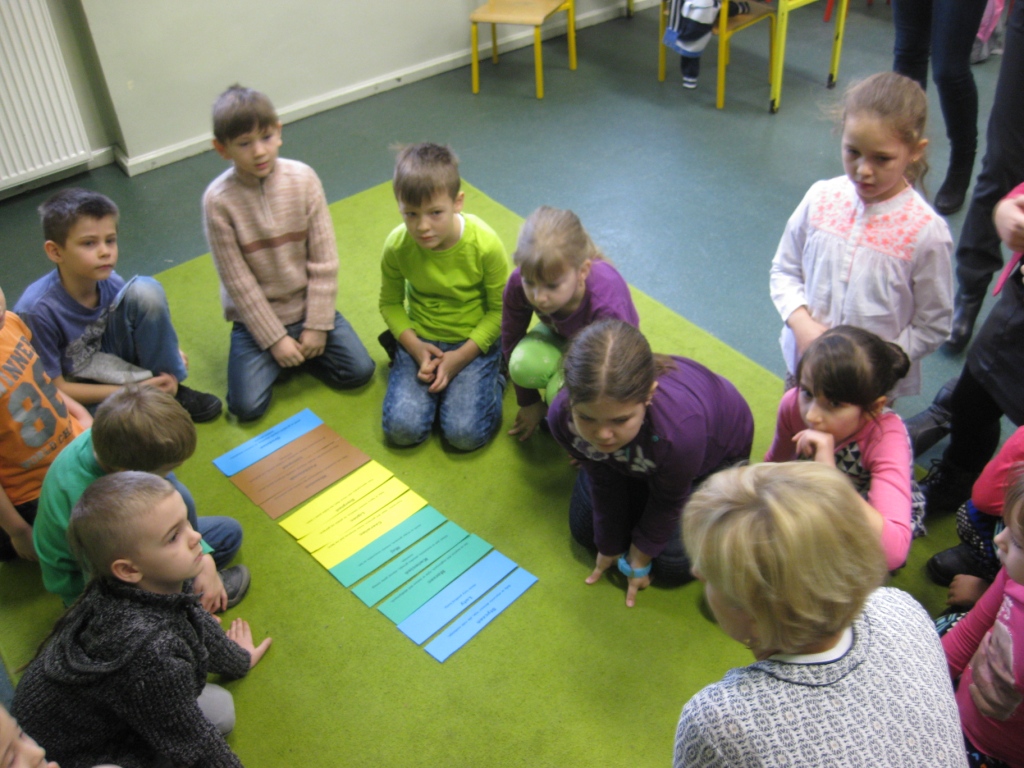 Czytanie na dywanie - klasa IIa