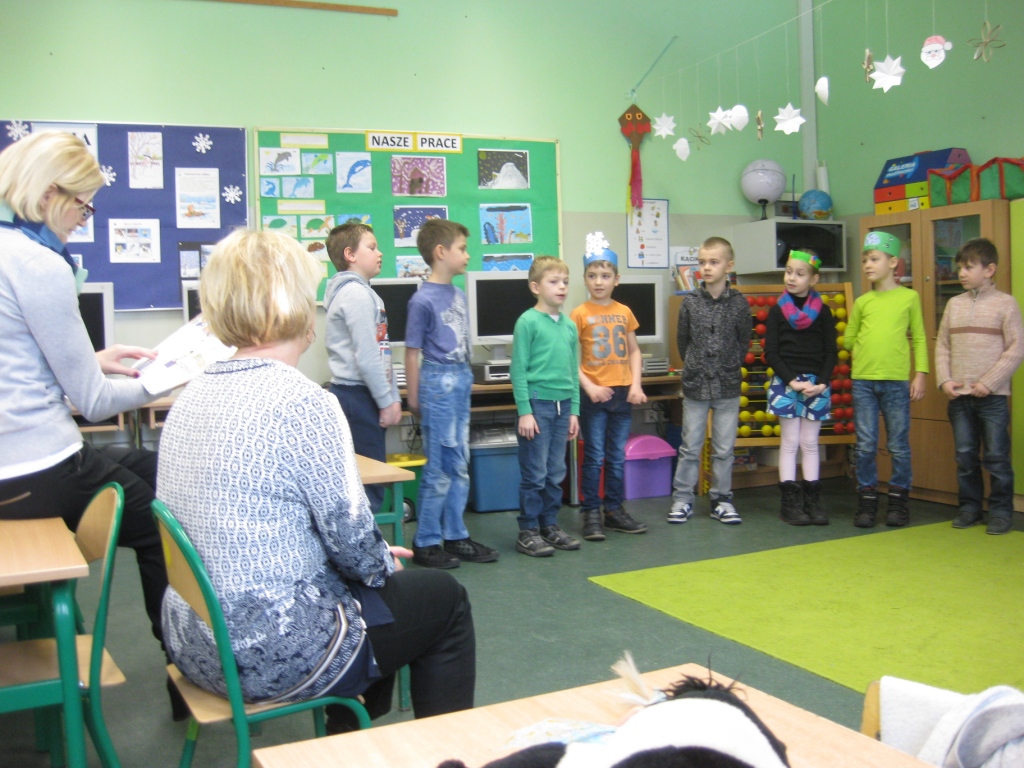 Czytanie na dywanie - klasa IIa