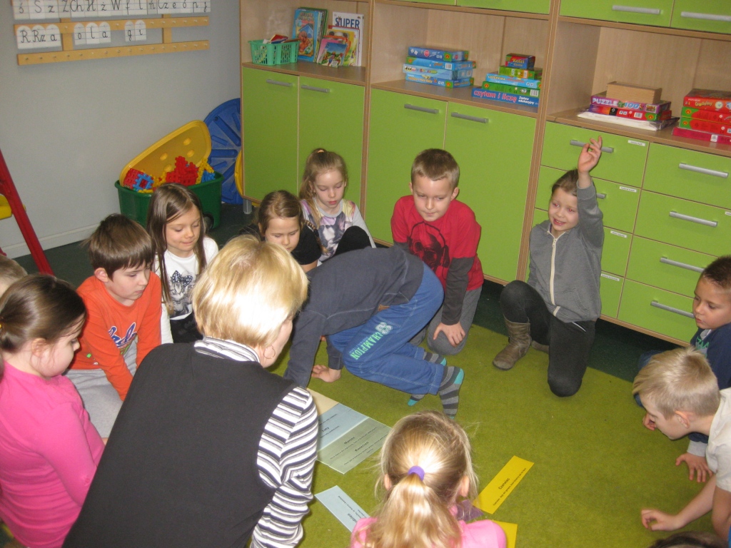Czytanie na dywanie - klasa IIb