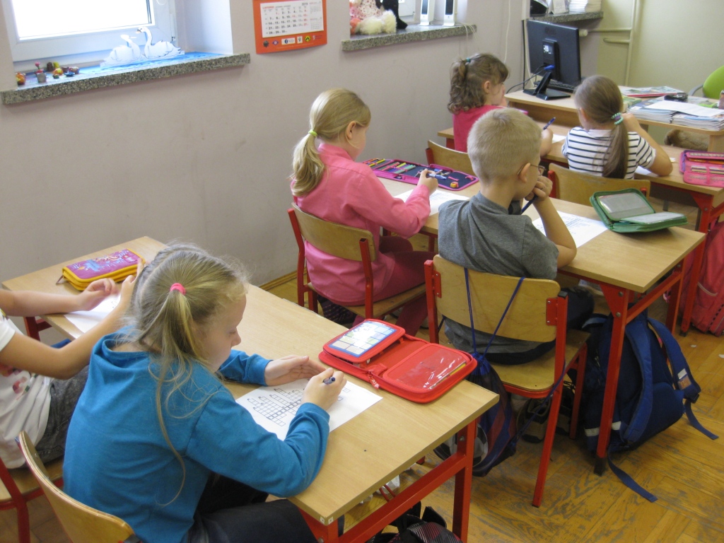 Czytanie na dywanie - klasa 3a