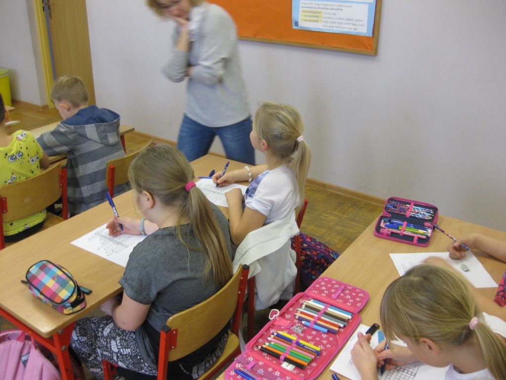 Czytanie na dywanie - klasa 3a