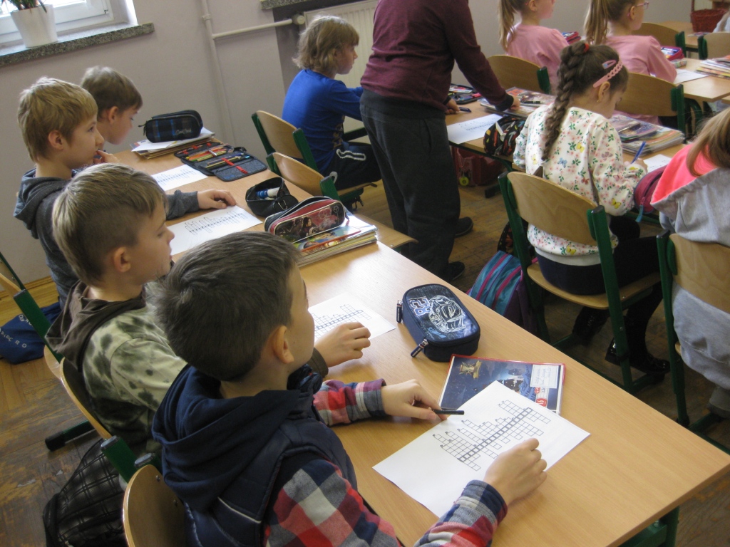 Czytanie na dywanie - klasa 3b