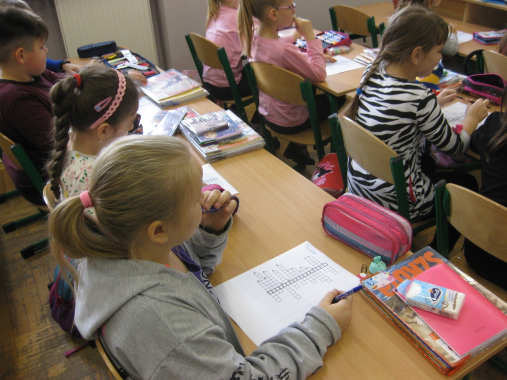 Czytanie na dywanie - klasa 3b
