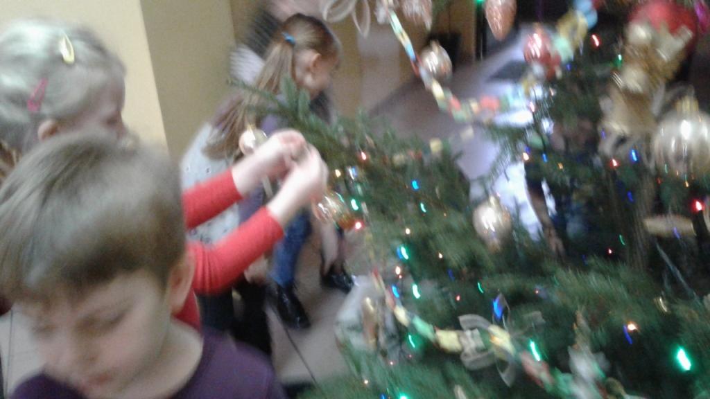 Dekorowanie choinki 2016