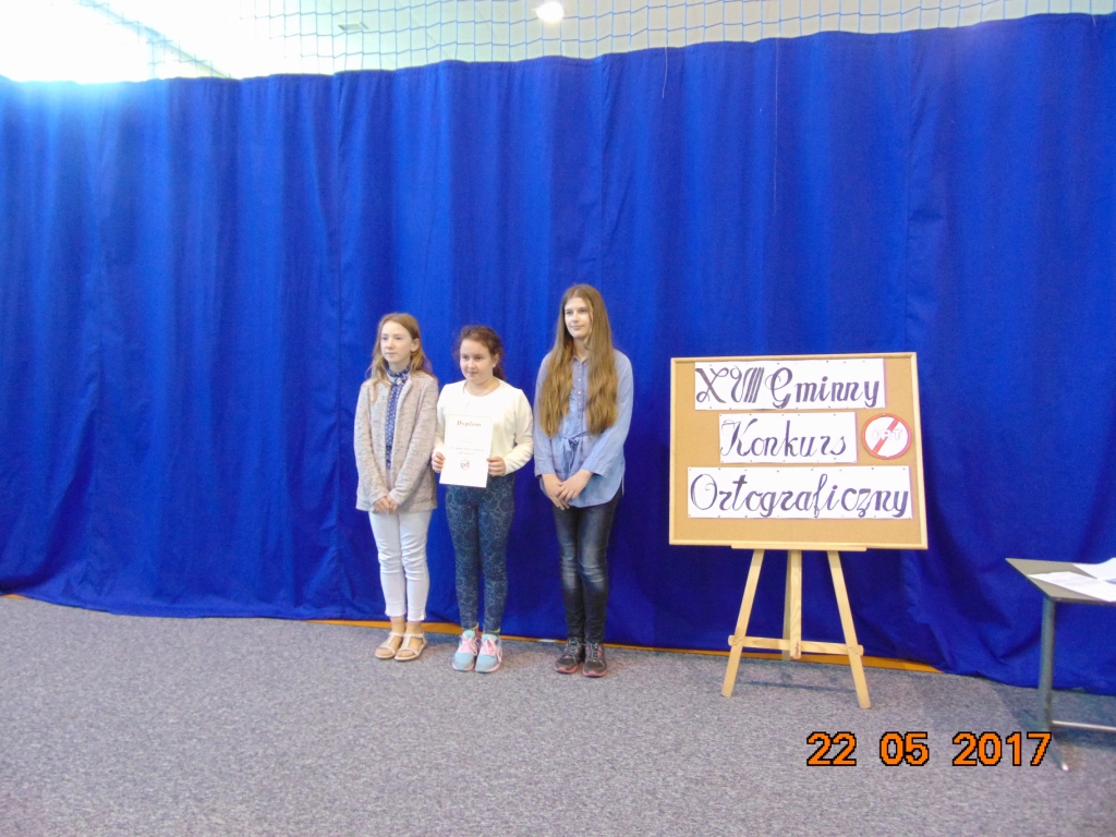XVIII Gminny Konkurs Ortograficzny Szk� Podstawowych