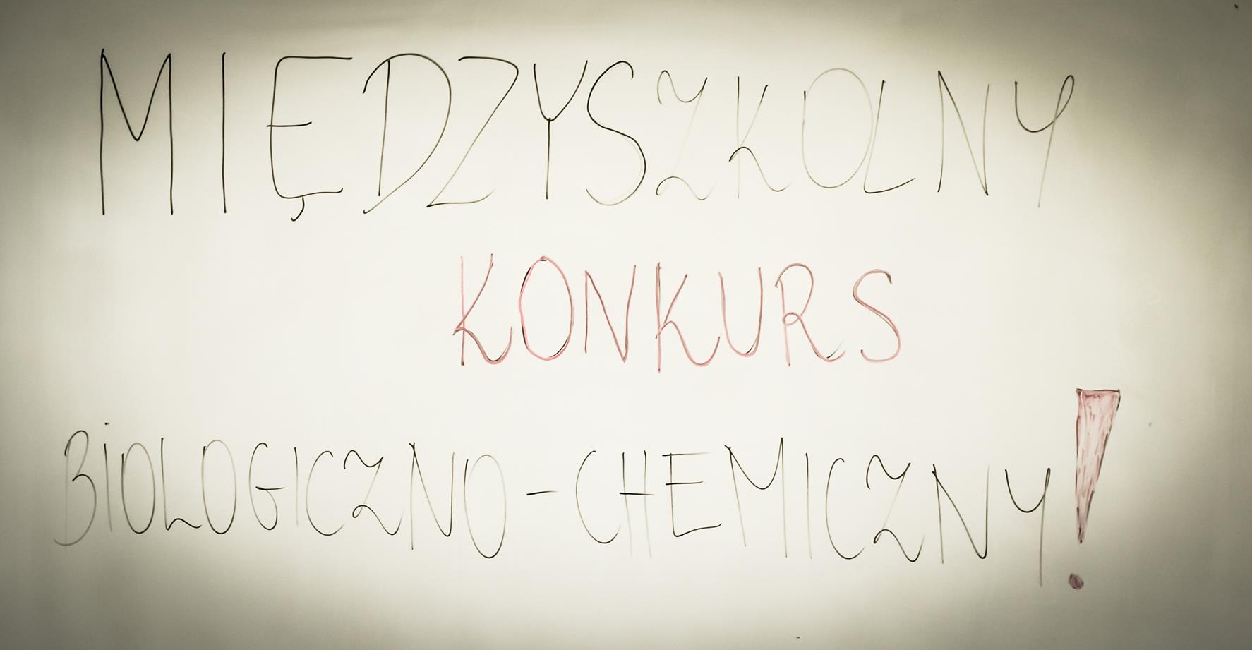 II Mi�dzyszkolny Konkurs Biologiczno - Chemiczny.2017