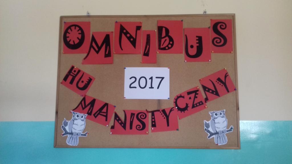 VII Powiatowy Konkurs Omnibus Humanistyczny