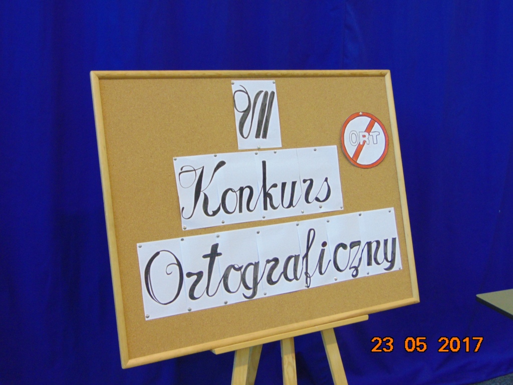 VII Powiatowy Konkurs Ortograficzny Gimnazjalist�w