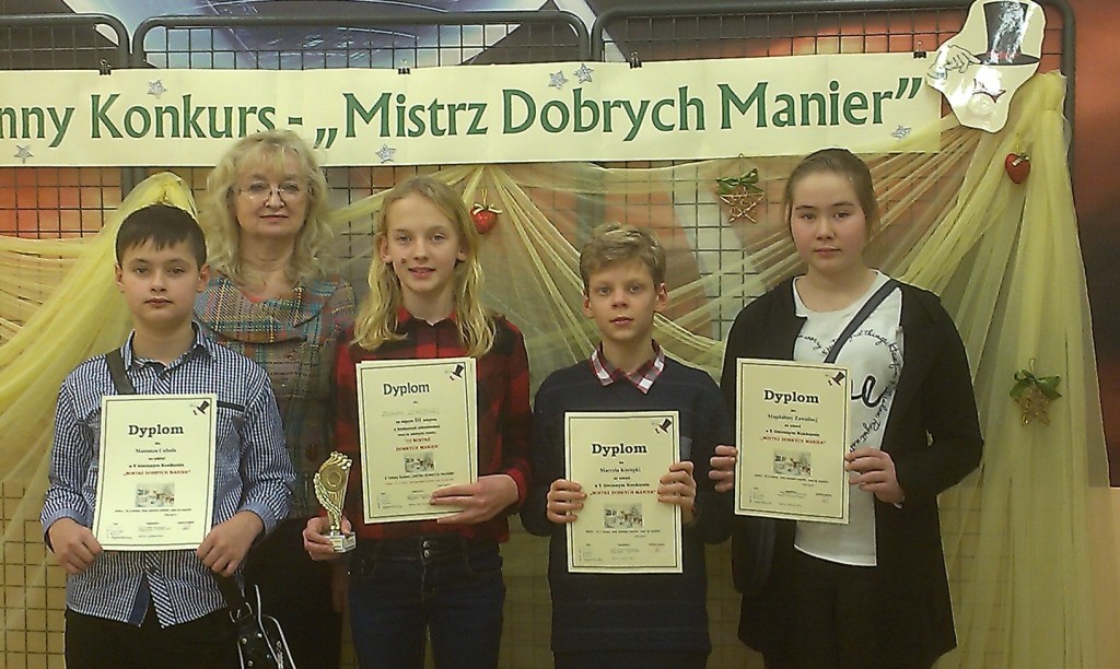 V Gminny Konkurs Mistrz dobrych manier 2016