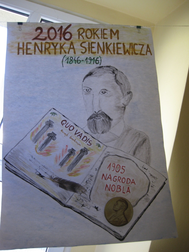 Szkolny konkurs plastyczny o �yciu i tw�rczo�ci Henryka Sienkiewicza