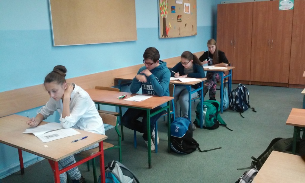 Wojew�dzki Konkurs J�zyka Polskiego dla uczni�w gimnazjum 2016 - etap szkolny