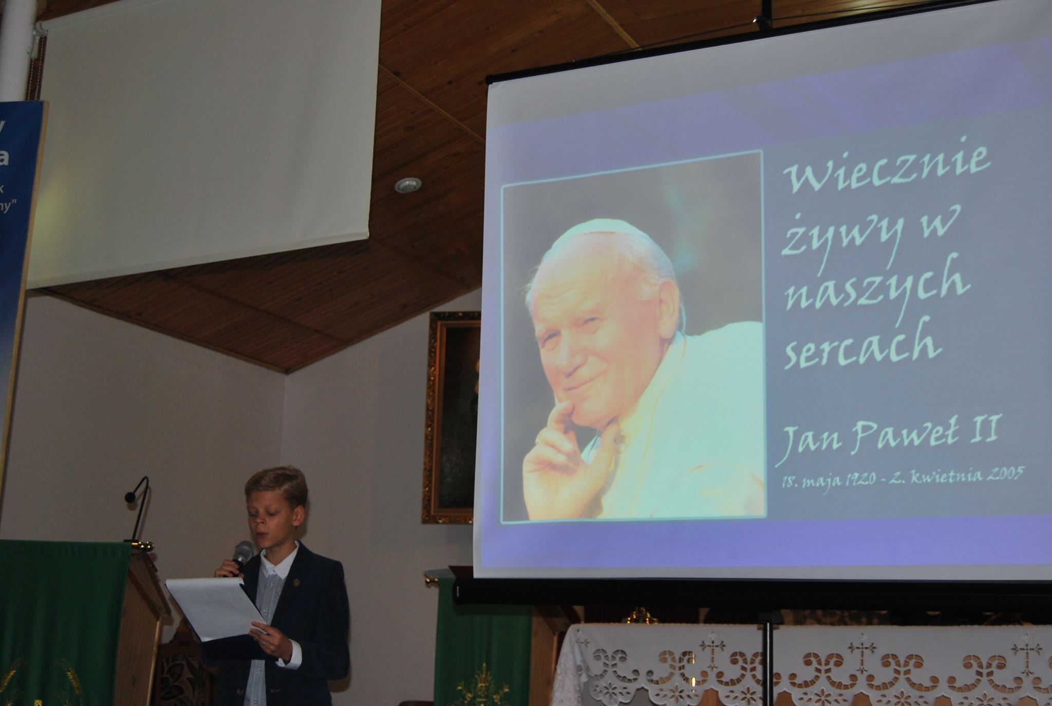 Wyst�p w ko�ciele z okazji XVI Dnia Papieskiego