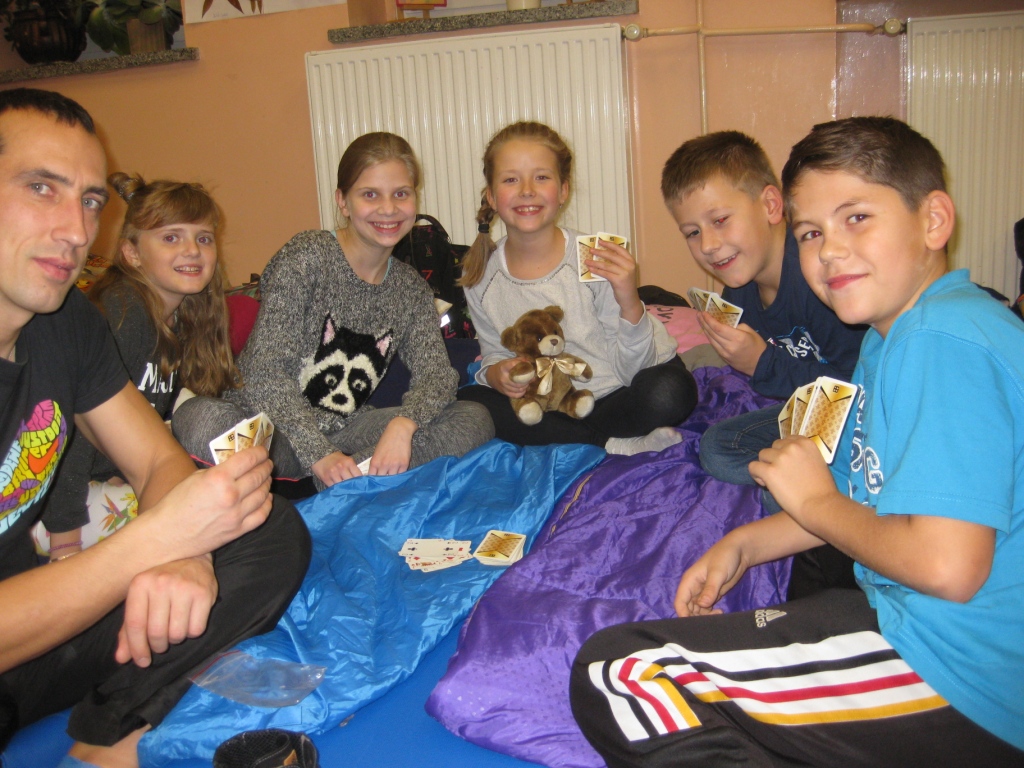 Akcja Noc w szkole - klasa 4 SP