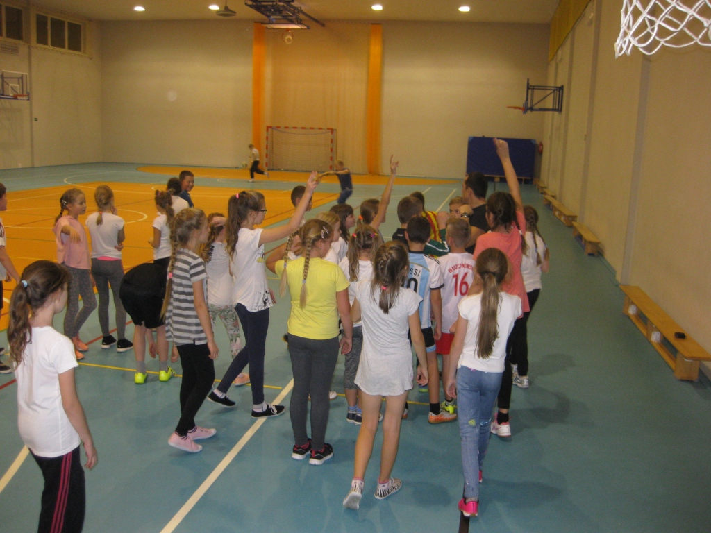 Akcja Noc w szkole - klasa 4 SP
