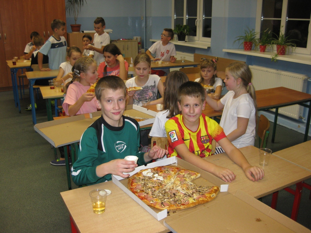 Akcja Noc w szkole - klasa 4 SP